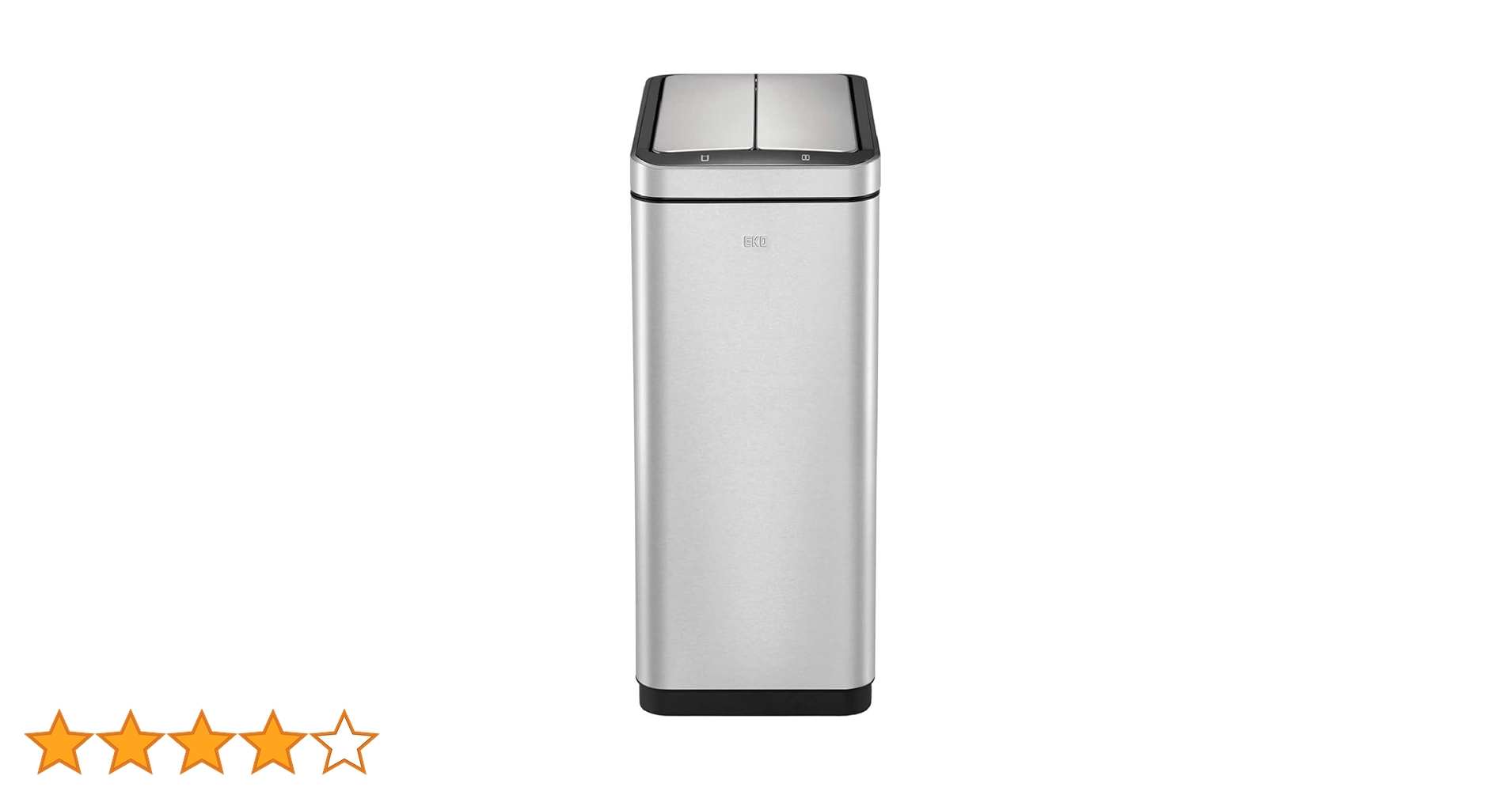 EKOゴミ箱 自動開閉 デラックスファントム シルバー　EK9287MT-30L Amazon｜EKO ゴミ箱 自動開閉 デラックスファントム シルバー